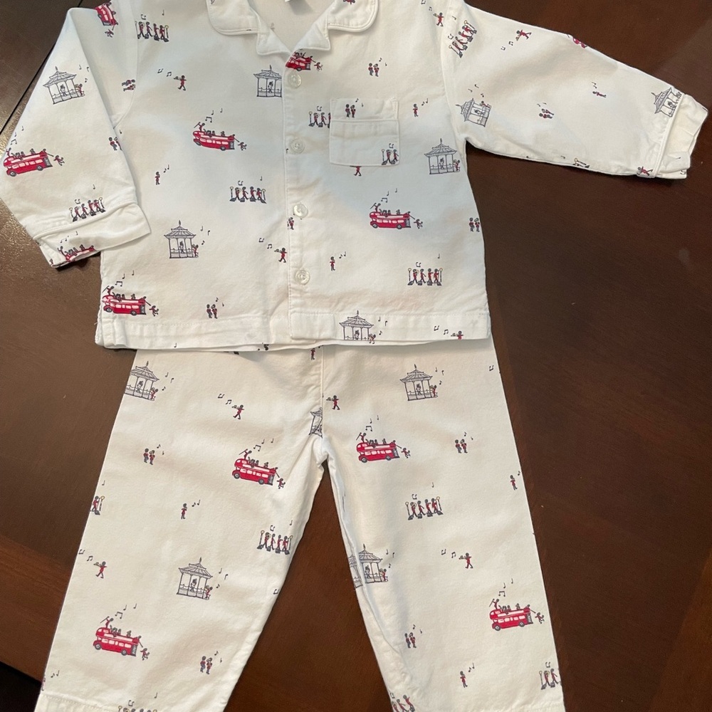 Little White Company Kids London Parade Pajamas